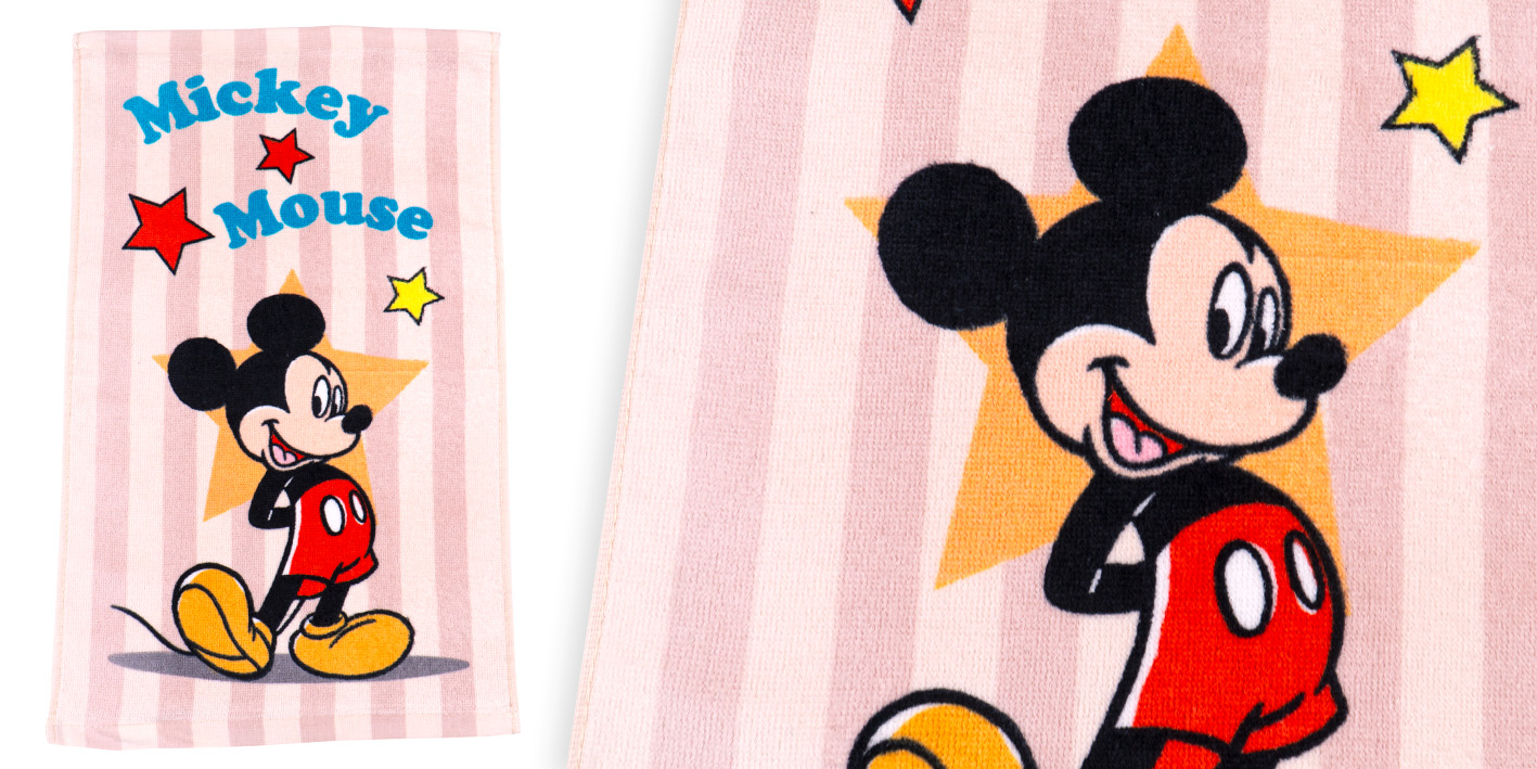 Ręcznik 30x50 cm mickey pasy